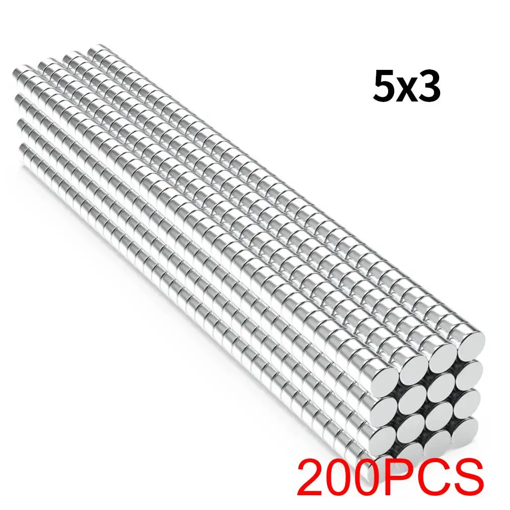 Supersterke Neodymium magneet N35 NdfeB permanente magnetische imanes ronde krachtige magneten koelkastmagneet 2x2/6x2/6x3/10x3