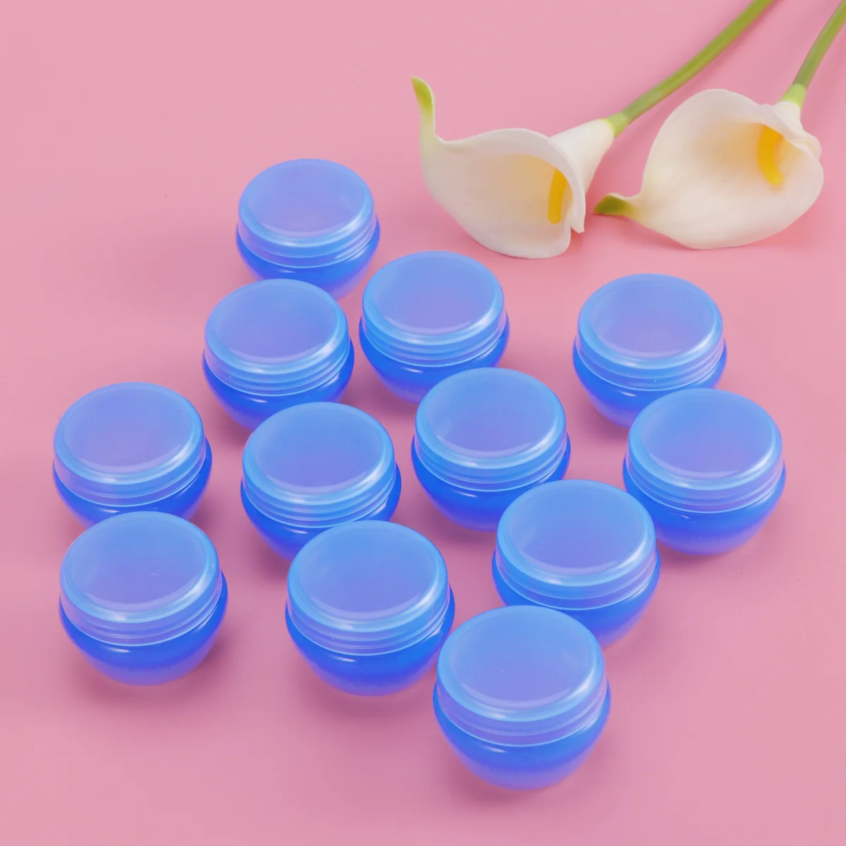 12 قطعة 20 جرام شكل الفطر حاويات كريم فارغة مختومة السفر الجرار لمستحضرات التجميل المراهم بلسم ظلال العيون الصلبة المستحضرات #5