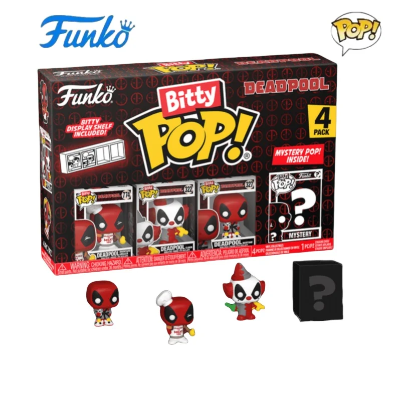 Funko Pop Marvel Deadpool 3 Anime Action Figure Blind Box Wolverine Vinyl Q Version Sculpture Doll Collect Global Limited Toys - Image 3