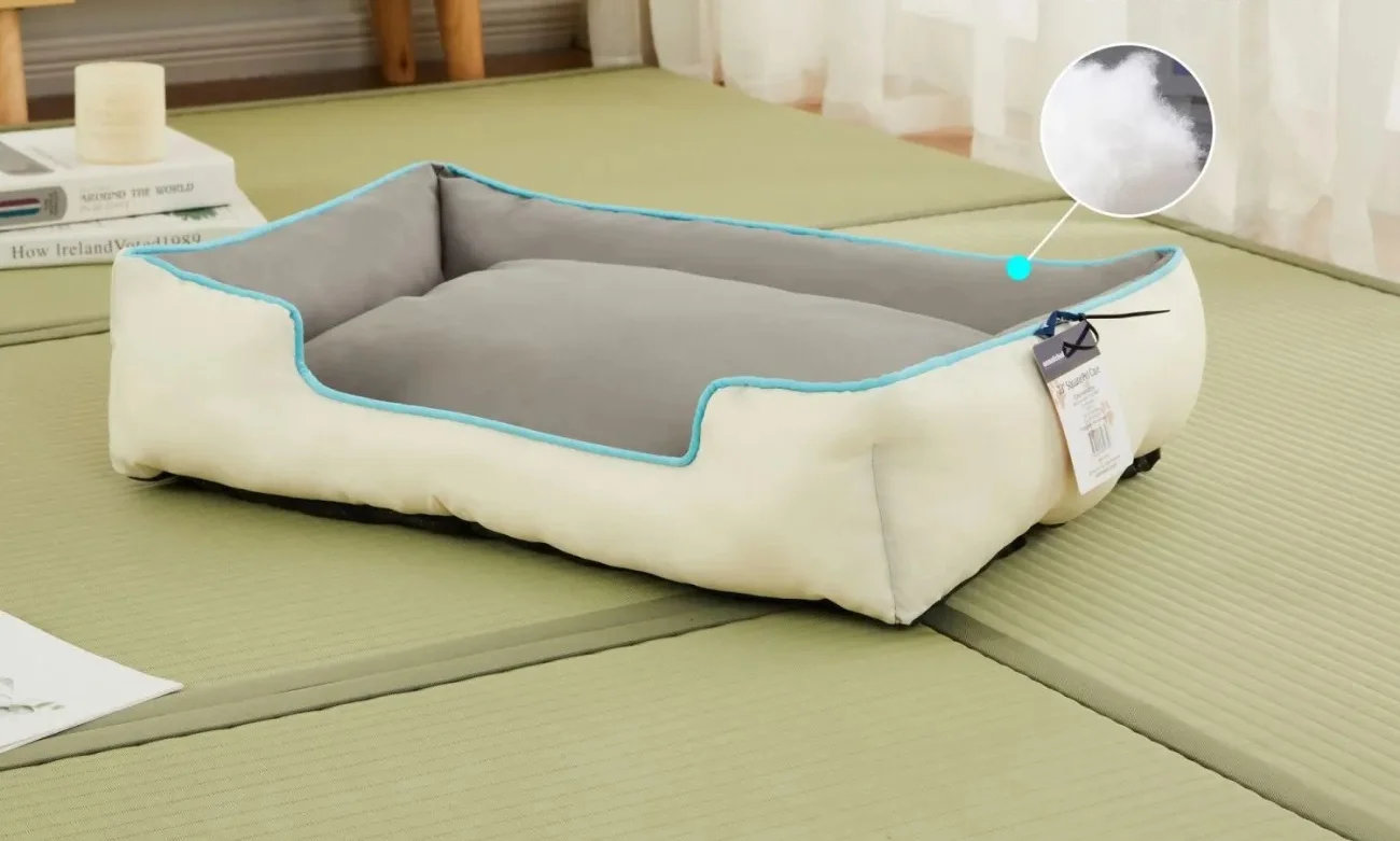 Warm Dog Bed Cat House Big Size Square Soft Dog Beds Puppy Bed House Nest Cushion Pet Product