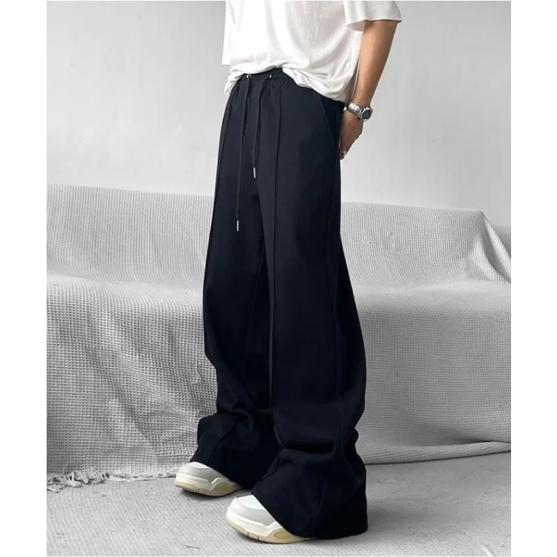 Deeptown Baggy Vintage Grey Sweatpants Women Harajuku Oversized Casual Basic Jogger Men Pants Summer Korean Sports Trousers