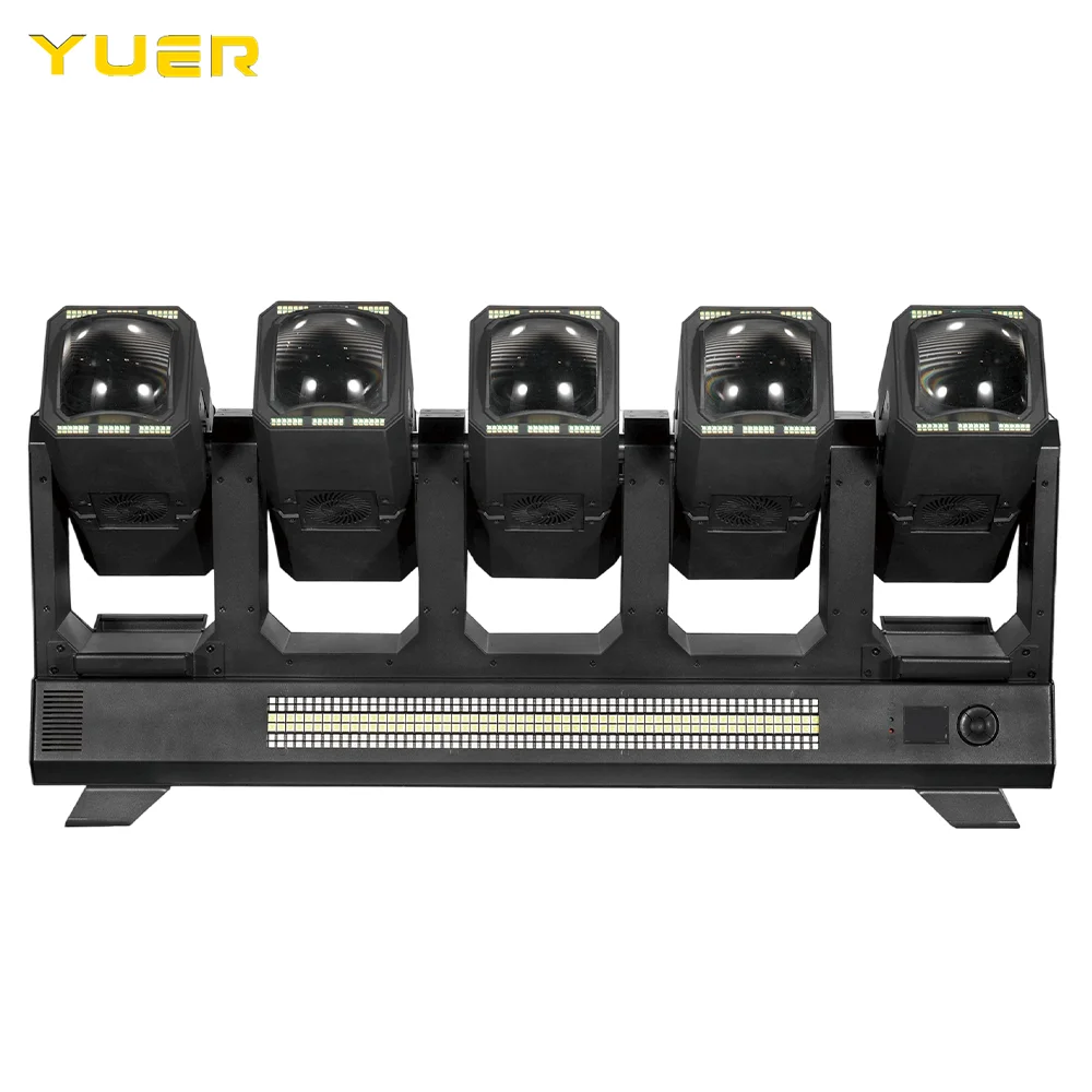10X80W LED RGBW Double-sided Infinite rotation Beam Moving head light with ring DMX512 RDM control for DJ Disco party wedding
