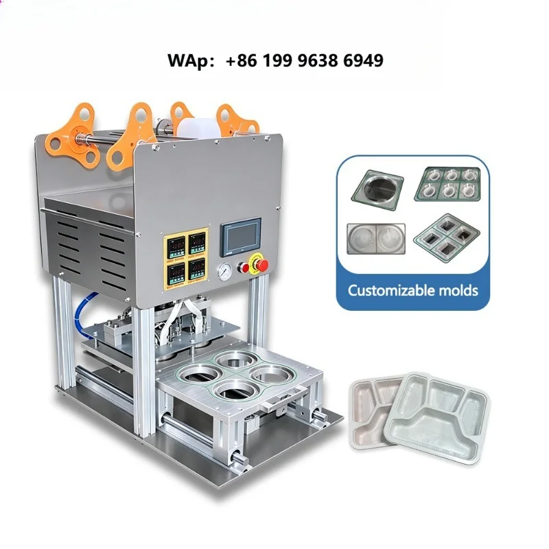 Shuchen Commercial Heat Sealing Machine with Plastic Film Packaging High Productivity & Easy Operation for Food Industry