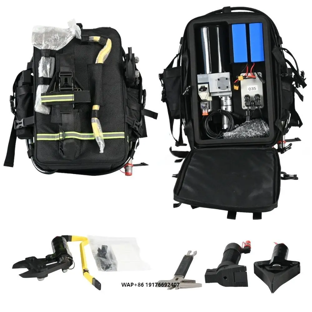 Knapsack Electric Demolition Tool Set Portable Fire Fighting Tool Forcible Entry Tool Kits