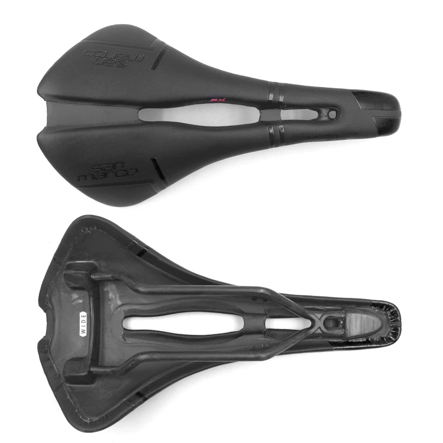San Marco Mantra Carbon Sattel Mountainbike Sattel Männer Frauen Racing Radfahren Sitz Carbon Straße TT Breite Fahrrad Sattel Teile – Detail 2