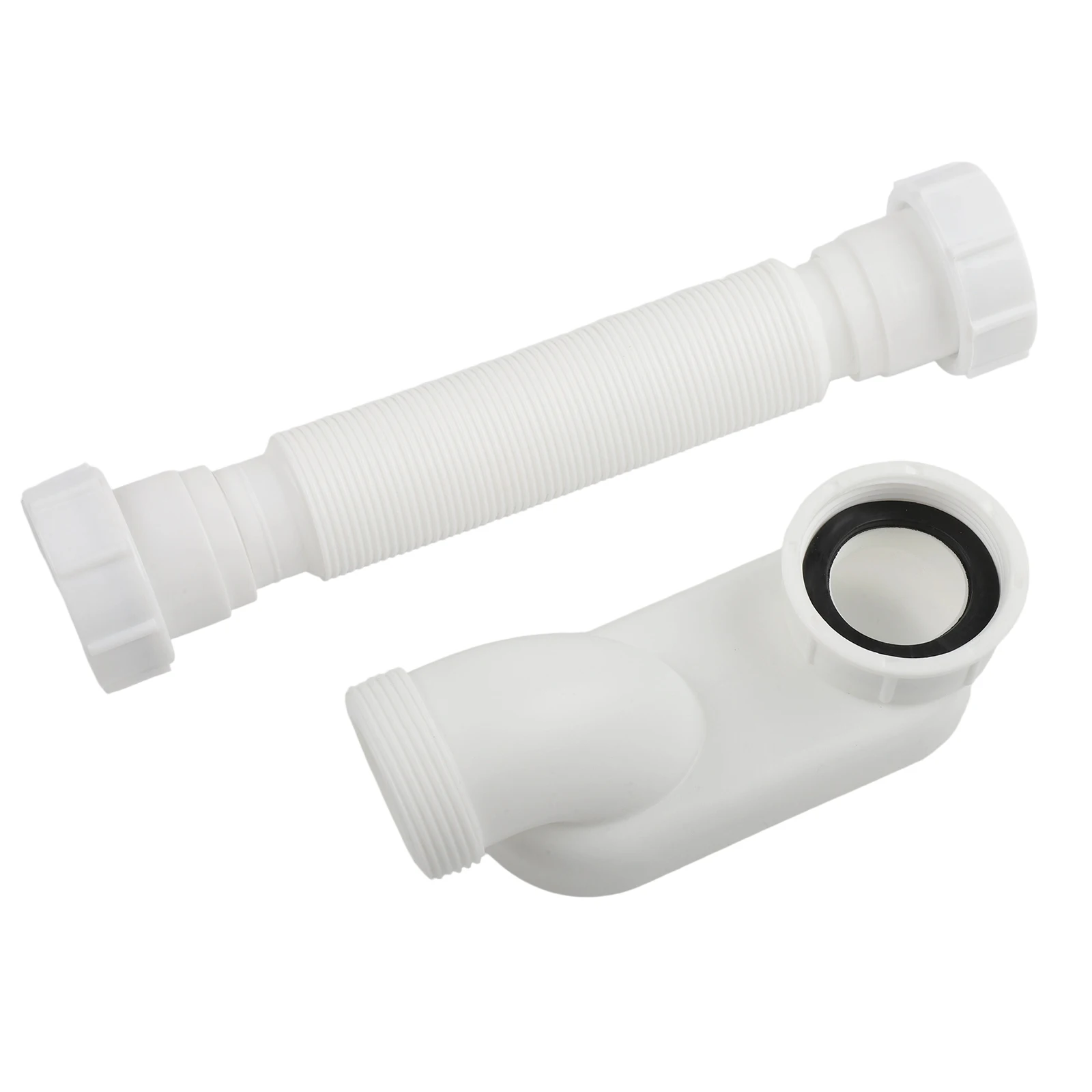 Adapts To Various Drain Alignments Effective Drainage Solution Easy Installation Bathtub Drain Flexible Rubber Material