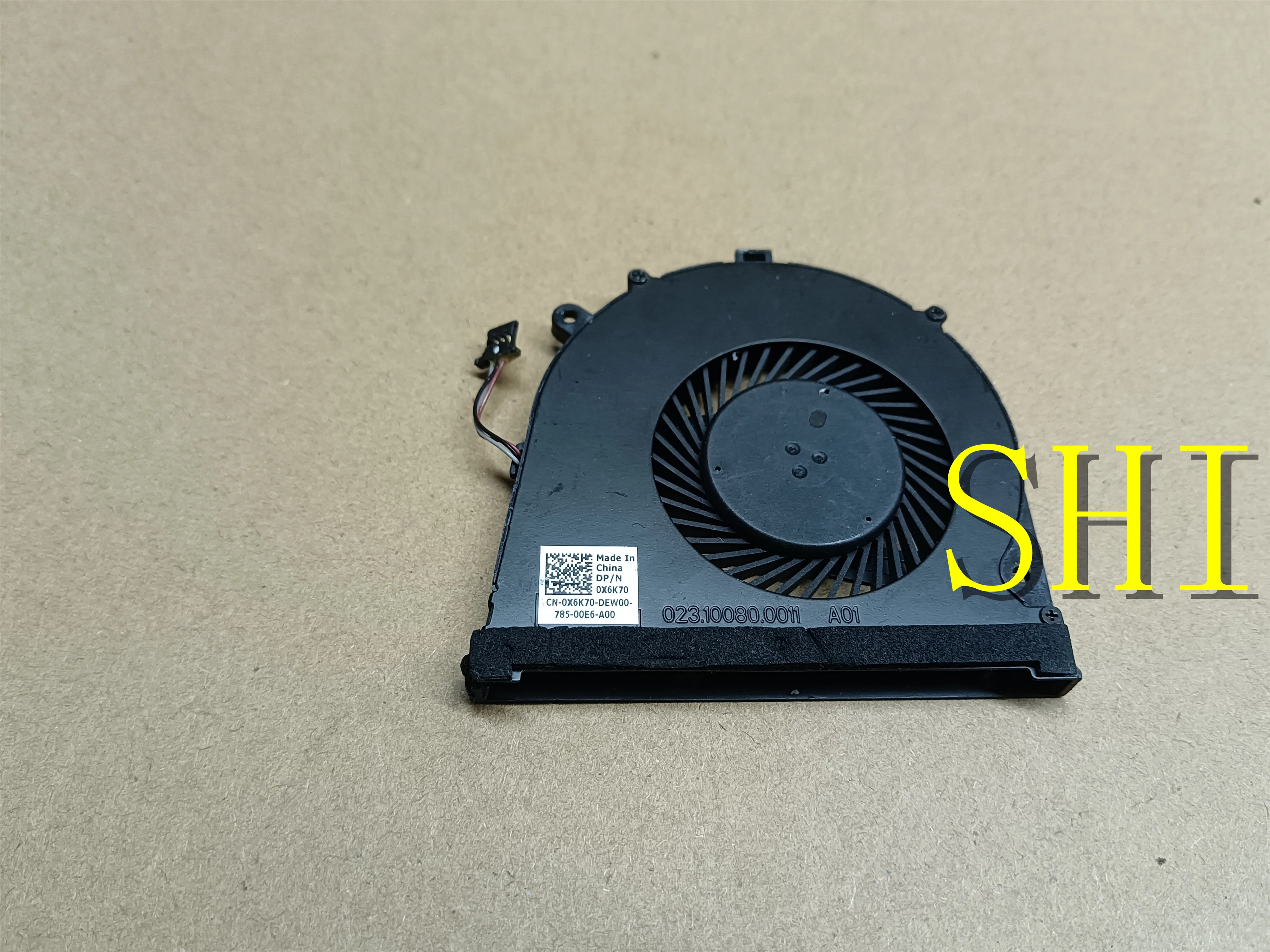 

0X6K70 Used FOR Dell Latitude 15 L3580 3580 3480 cooling fan cooling fan X6K70 free shipping