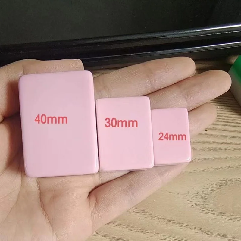 Mahjong 65 Pièces – Thème Chiens Et Nourriture, 24 Mm, Portable Pour Famille Et Amis