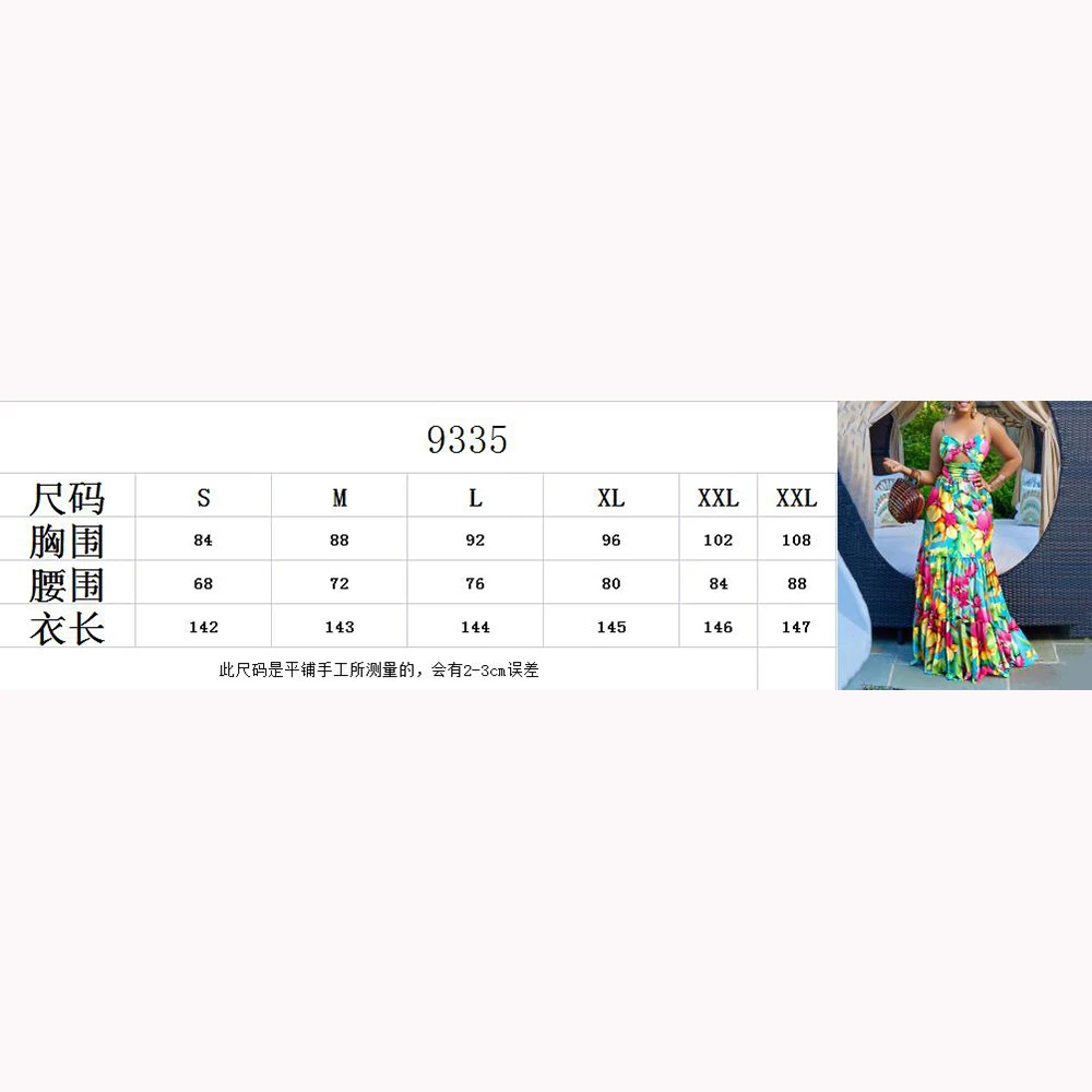 Letnia Sukienka Damska 2025, Seksowna, Kolorowa Sukienka Wizytowa z Nadrukiem, Bez Rękawów, z Odkrytymi Plecami, Rozkloszowana, z Wycięciami, Długa Suknia Wieczorowa