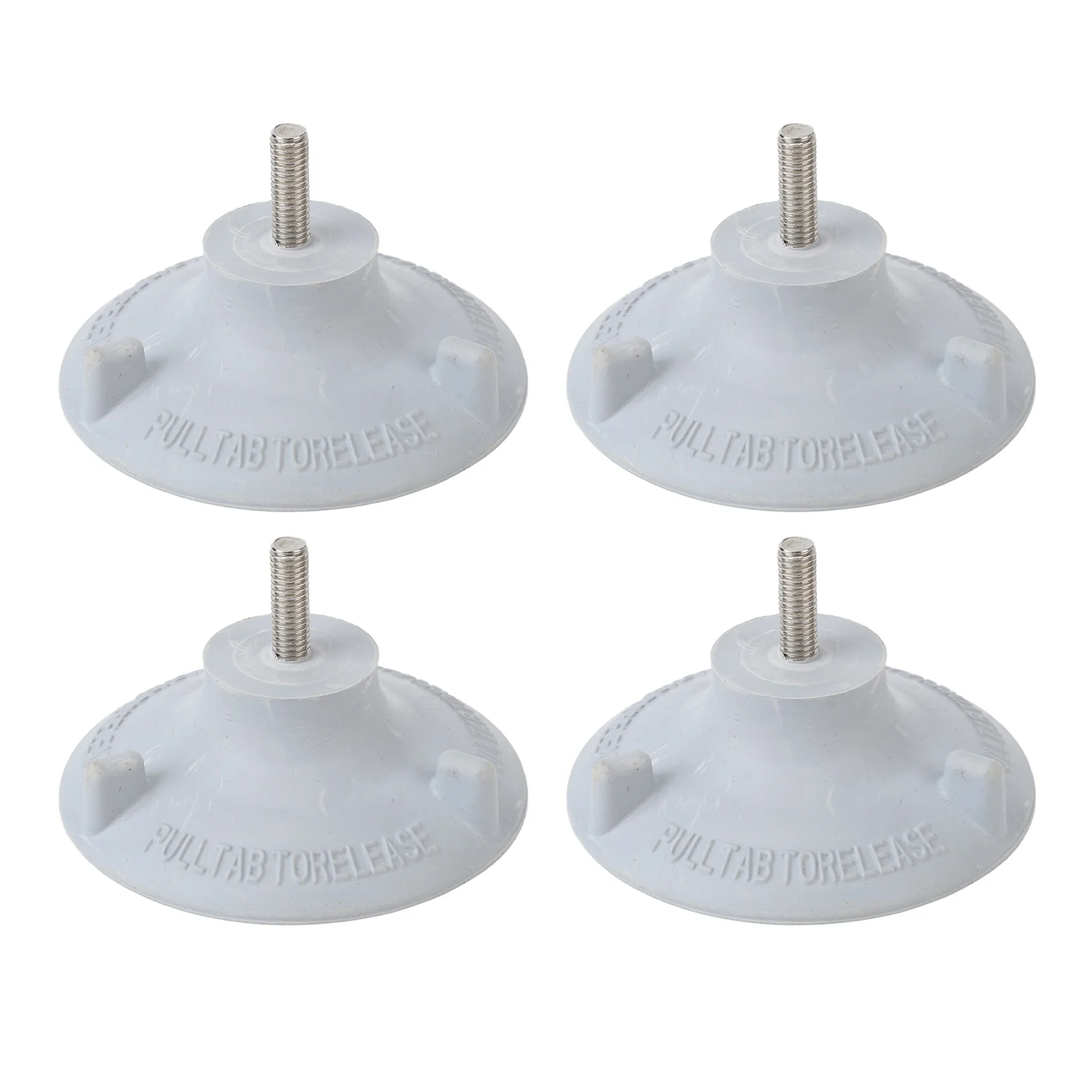 4pcs Elder Shower Chair Replacement Feet Large Suction Cups Rubber Sliplessbath Chair Replacement Feet