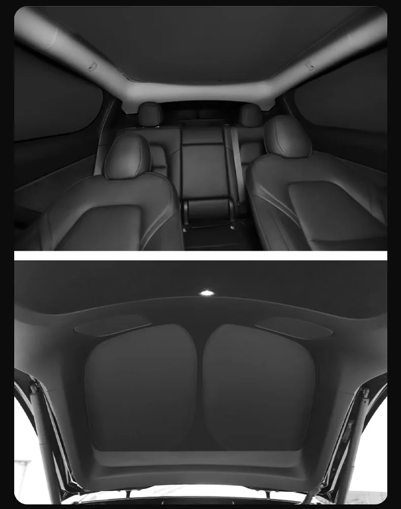 Für Tesla Model 3 Highland 2024 2025 Seitenfenster-Sonnenschutz Vordere und Hintere Windschutzscheiben-Abdeckung Sonnenschutz Sonnenblende Babyschutz – Detail 5