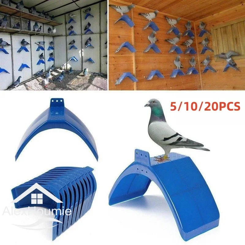 10pcs Pigeon V Roost Perches Frame Dove Rest Stand Dwelling Birds Frame Dwelling Perch Frame Roost Perches Bird Supplies