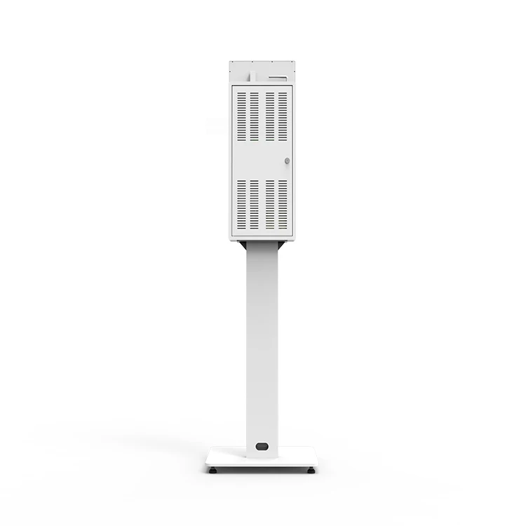 Freestanding 21.5/24/27/32 Inch Subway Touchscreen Queue Management Equipment Self Service Kiosk Ticket Machine