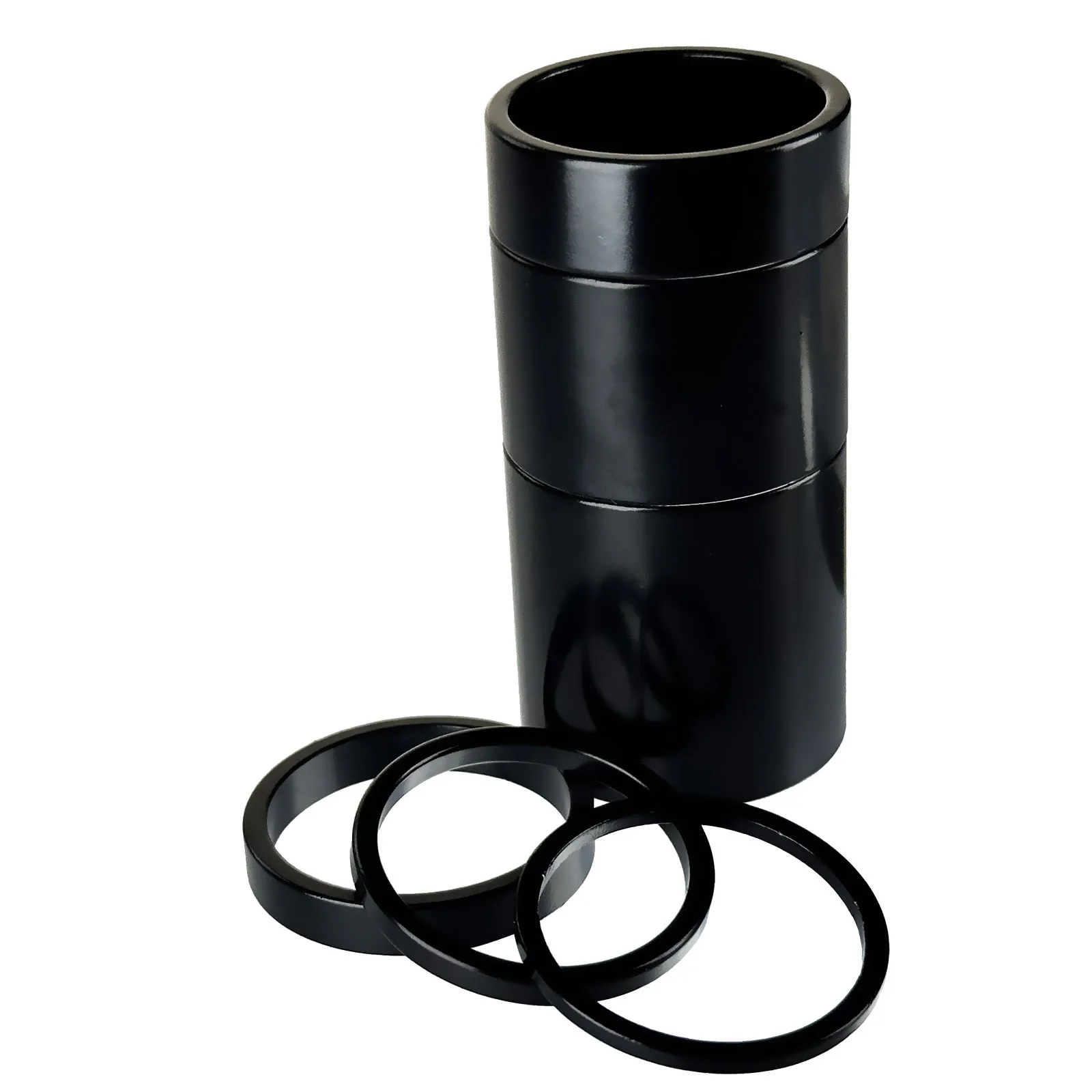 1INCH 25.4mm Retro Bike Headset Spacer 1 Inch Handlebar Stem Shim Fixed Gear Road Bike Fork Top Cap Star Nut 1" Washer Cover view 4