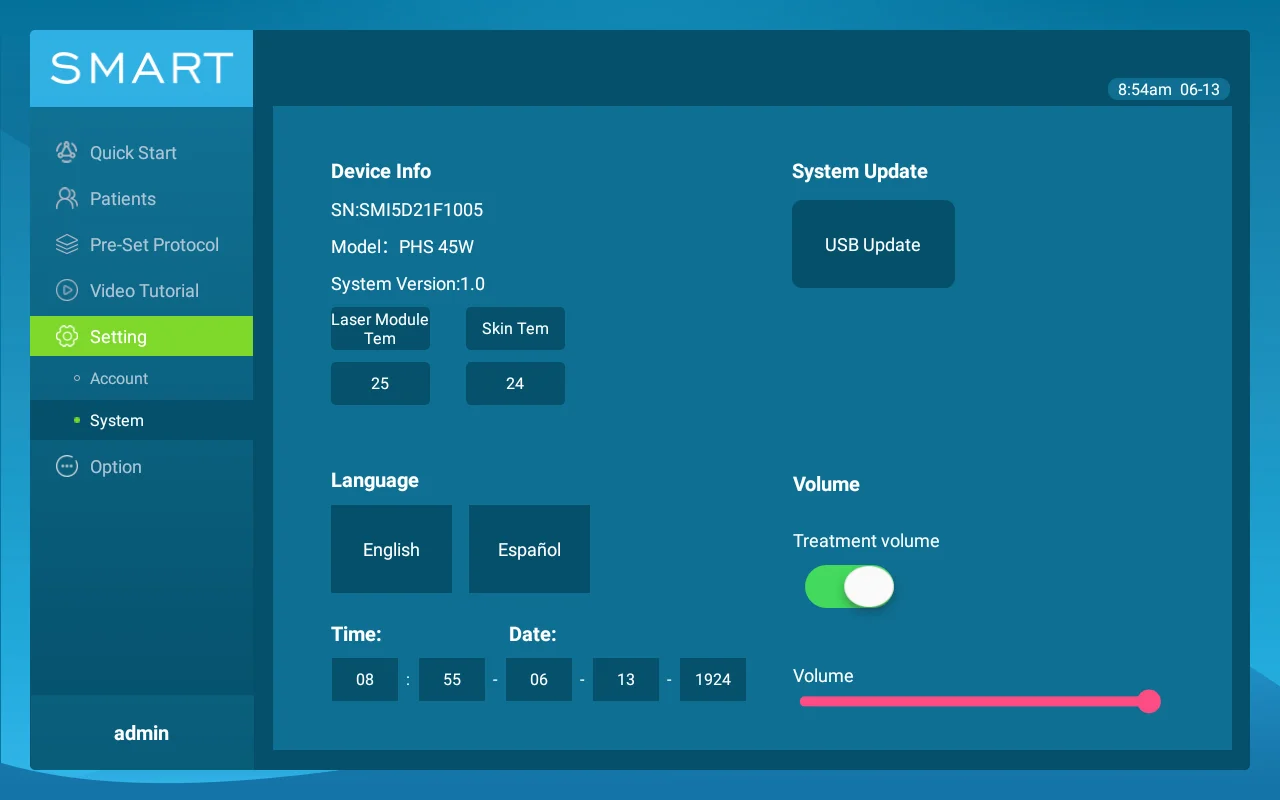 Class 4 Therapy Medical Apparatus Rehabilitation Treatment for Back Pain Relief