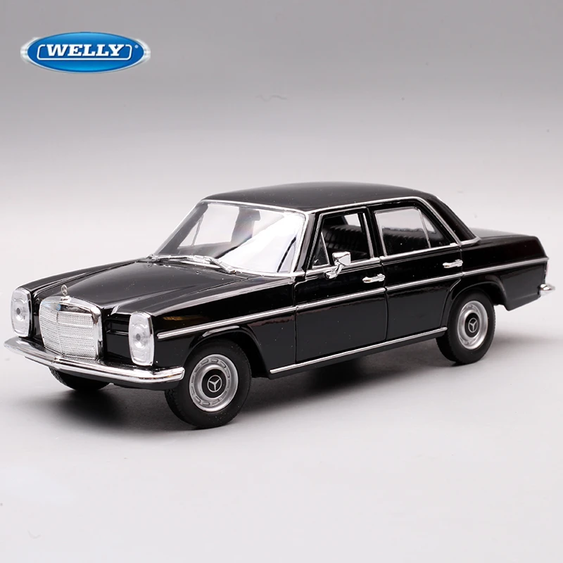 WELLY 1:24 Mercedes Benz 220 Alloy Classic Car Model Simulation Diecasts Metal Vehicles Car Model Collection Childrens Toys Gift