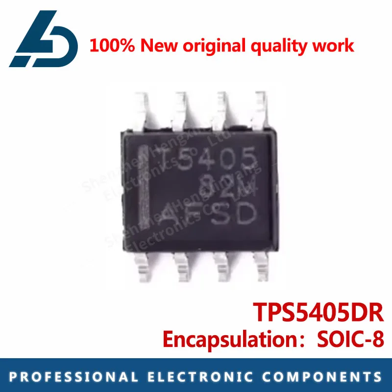 TPS5405DR T5405 SOIC-8 The TPS5405 features a 6.5V to 28V input, 5V fixed output 2A step-down regulator with integrated MOSFETs