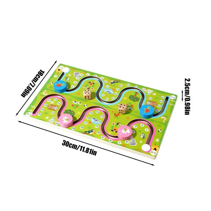 Color Number Maze Game Wooden Number Maze Game For Kid Sensory Educational Learning Preschool Toys For Children Kid Boys Girls