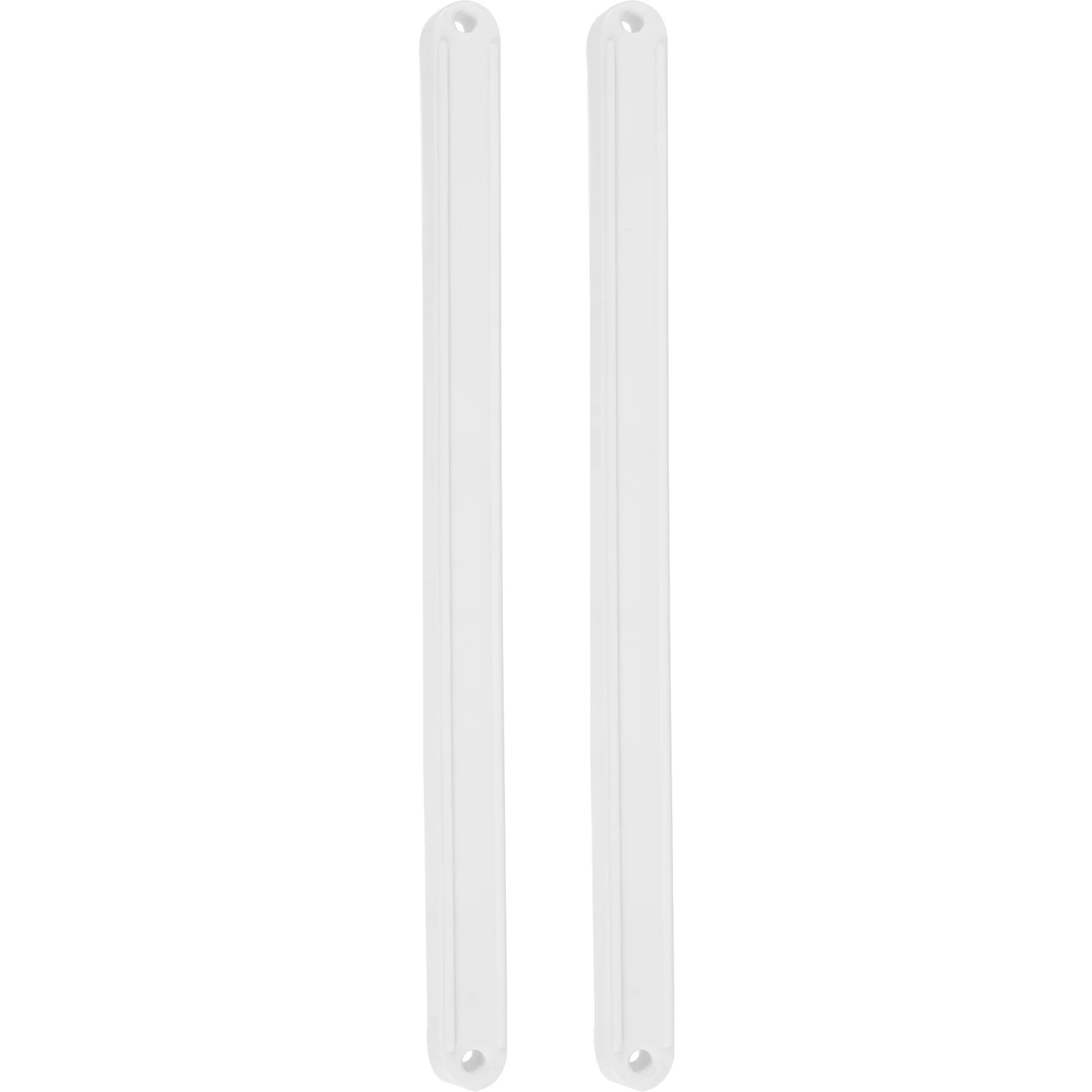 

Plastic 235mm Set White Slides Bottom Mount Cabinet Slides Drawer Guide Slide Drawer Guides Easy Install