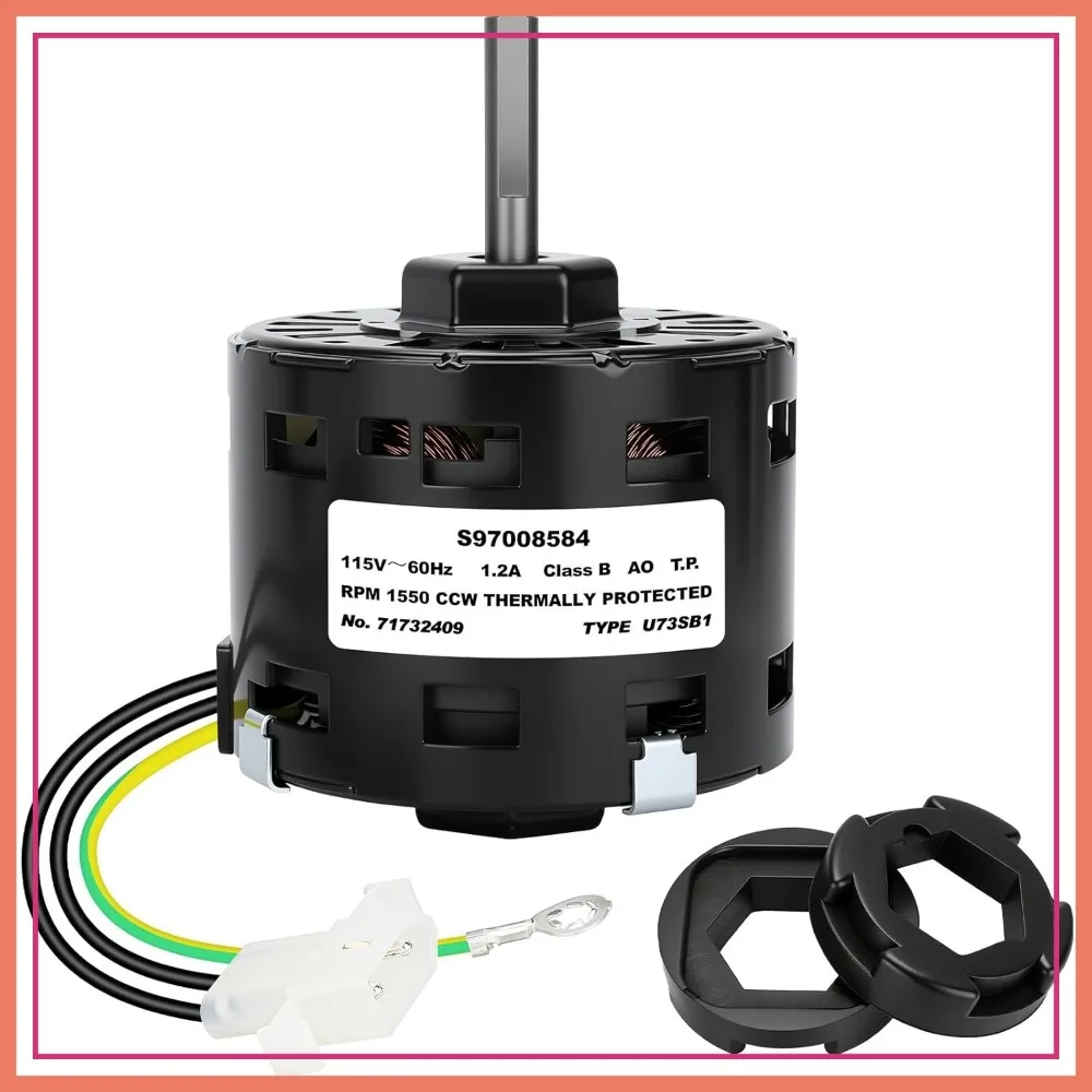 

Replacement Bathroom Exhaust Fan Motor 1550 RPM, High Airflow Low Noise, Compatible with 361 & 361MG
