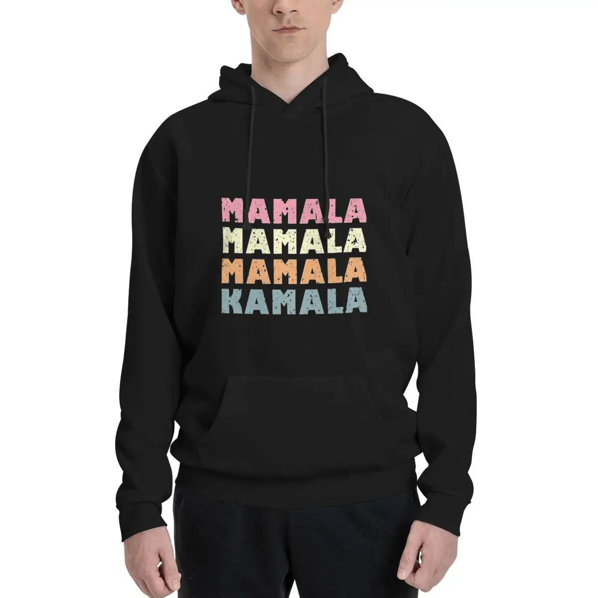 

Mamala Kamala Loving Mom Polyester Hoodie Men's Sweatershirt Warm Dif Colors Sizes