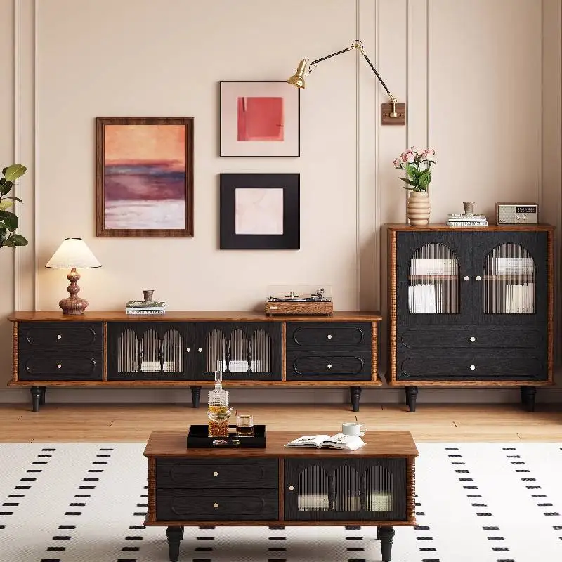 Classic Universal Tv Cabinet Natural Minimalist Showcase Unique Tv Cabinet Space Saving Quality Muebles De Sala Furniture Home