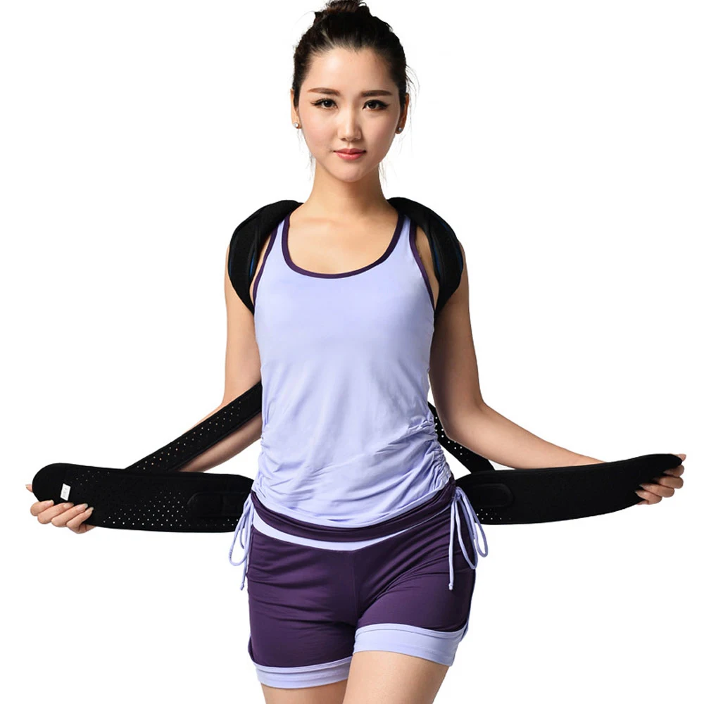 Back Posture Corrector Shoulder Waist Spine Support Brace Belt for Adult Students Humpback Standing Sitting Posture Body Shaper