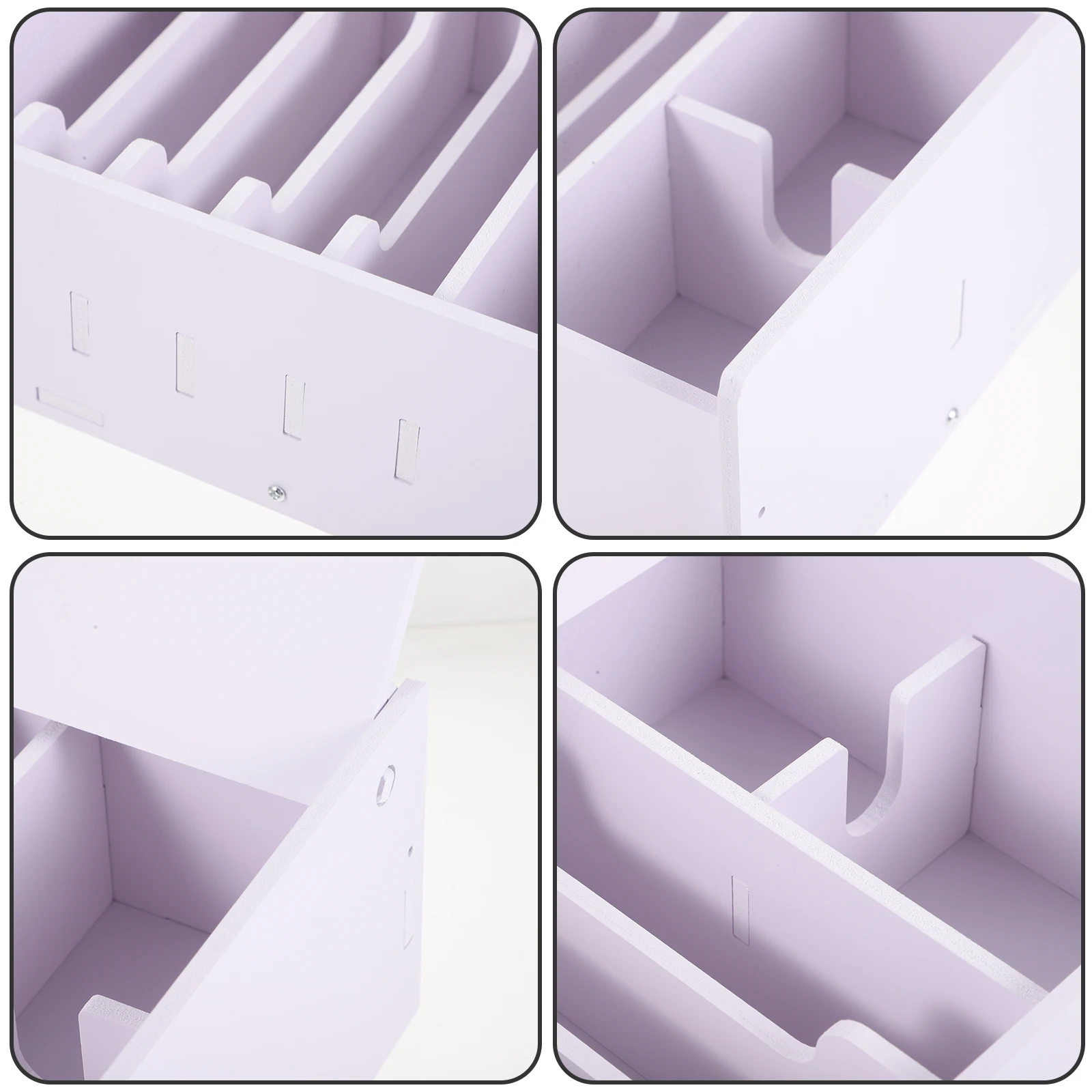 Sturdy Pvc Cash Storage Box Multi Grid Money Organizer Supermarket Coin Holder Portable Money Case For Cashiers Home Use