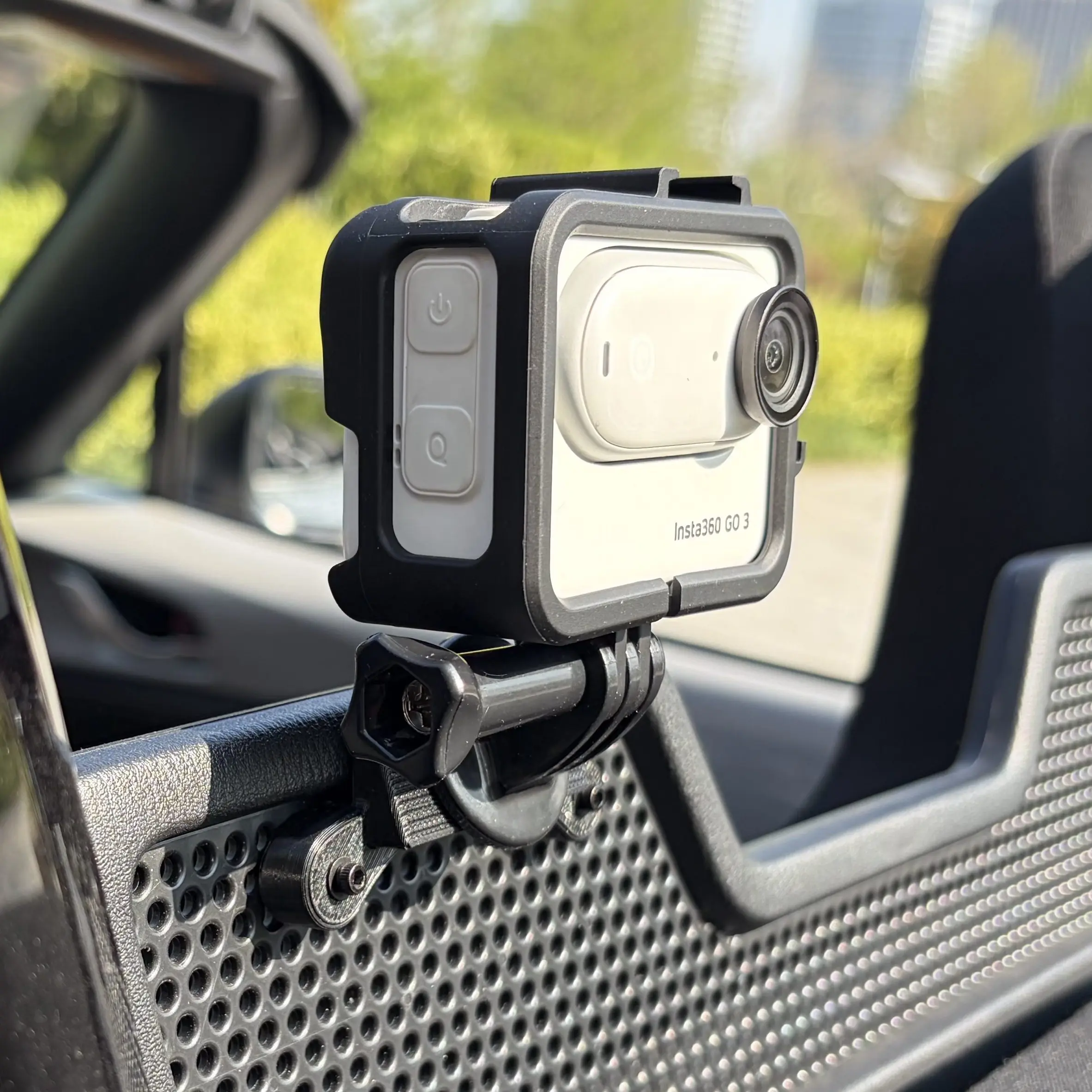Action Camera/Dash Cam Mount Expansion Base Adapter Bracket Modified Accessories For Mazda MX-5 ND Rear Wind Deflector
