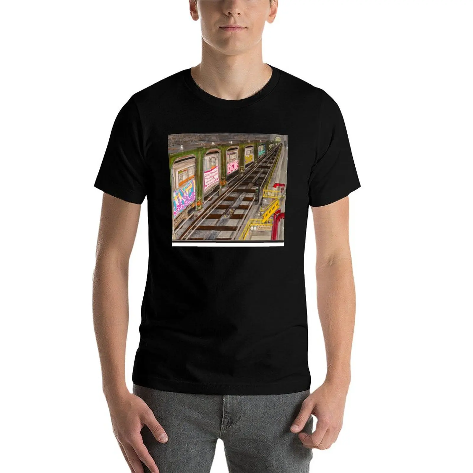 

MYSTERY TUNNEL T-Shirt man t shirt luxury man t shirts for men casual t shirt man luxury T-Shirt