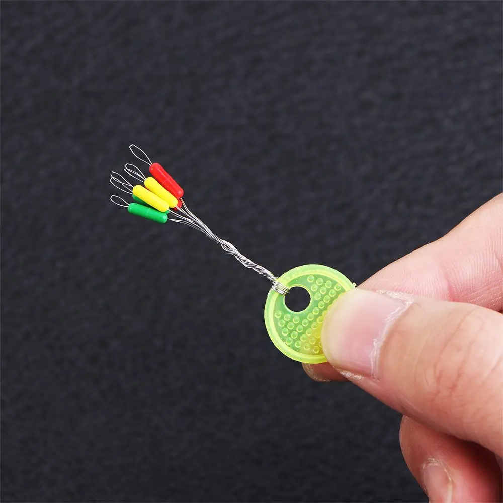 

Rubber Stops Connector Line Buoys Fly Fishing Accessories Oval Floating Stopper Fishing Bobber Fishing Float Rubber Space Beans
