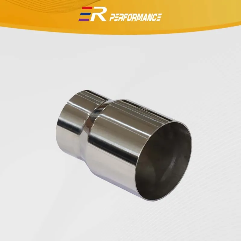 Silenciador de escape cromado de acero inoxidable para coche, embellecedor de cola trasera para la mayoría de los coches, tubo de punta