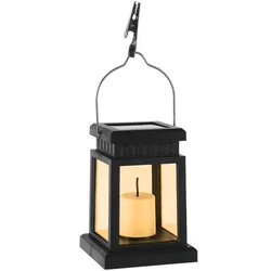 Outdoor LED Solar Candle Lantern, Auto ON/OFF, IP44 Waterproof Hanging Light, Garden Path, Patio, Driveway, Walkway Decor