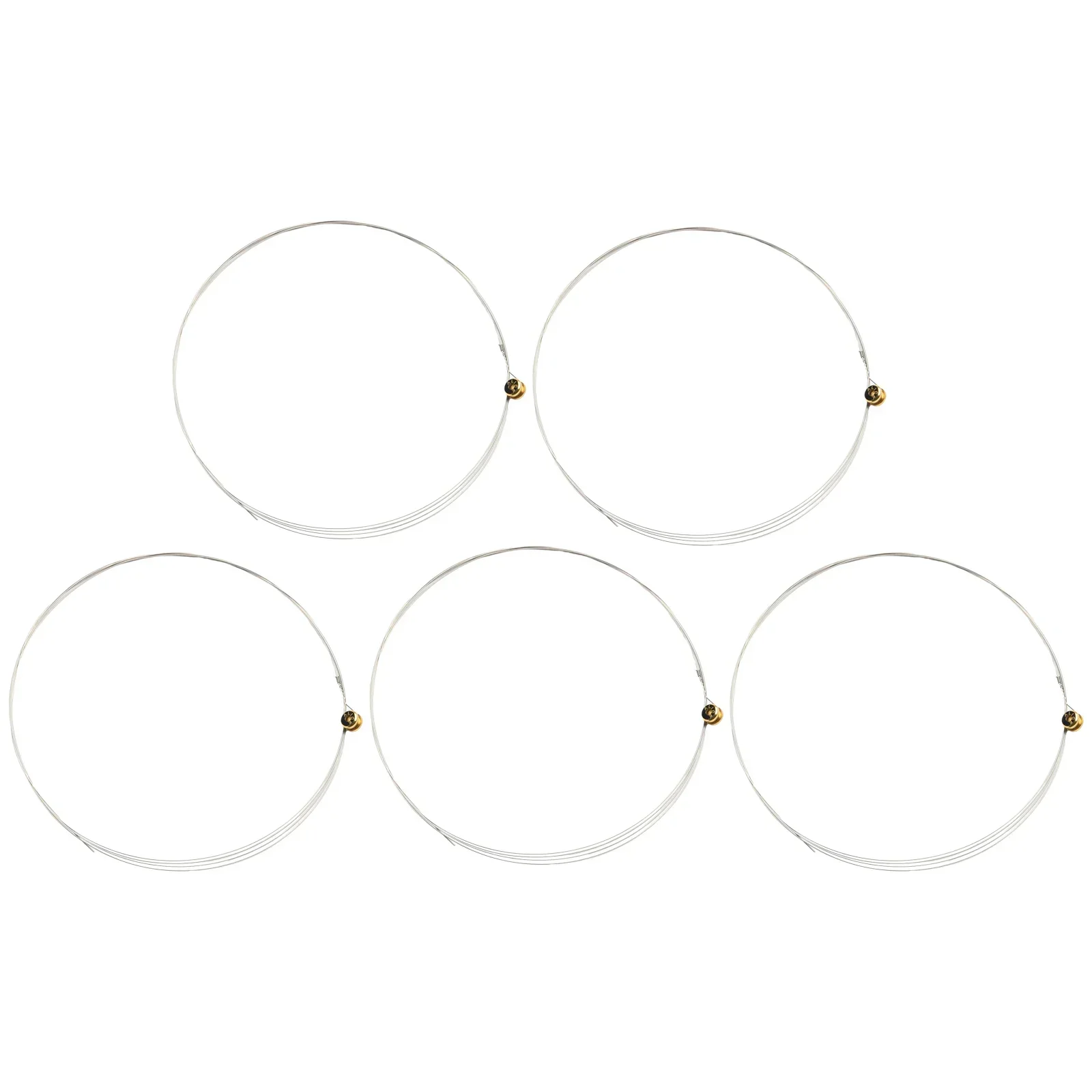 5 Pcs Single Guitar Strings Electric Guitar Top E Plain Steel Gauges .009 010 Hexagonal Core Replacement Strings Guitar Parts