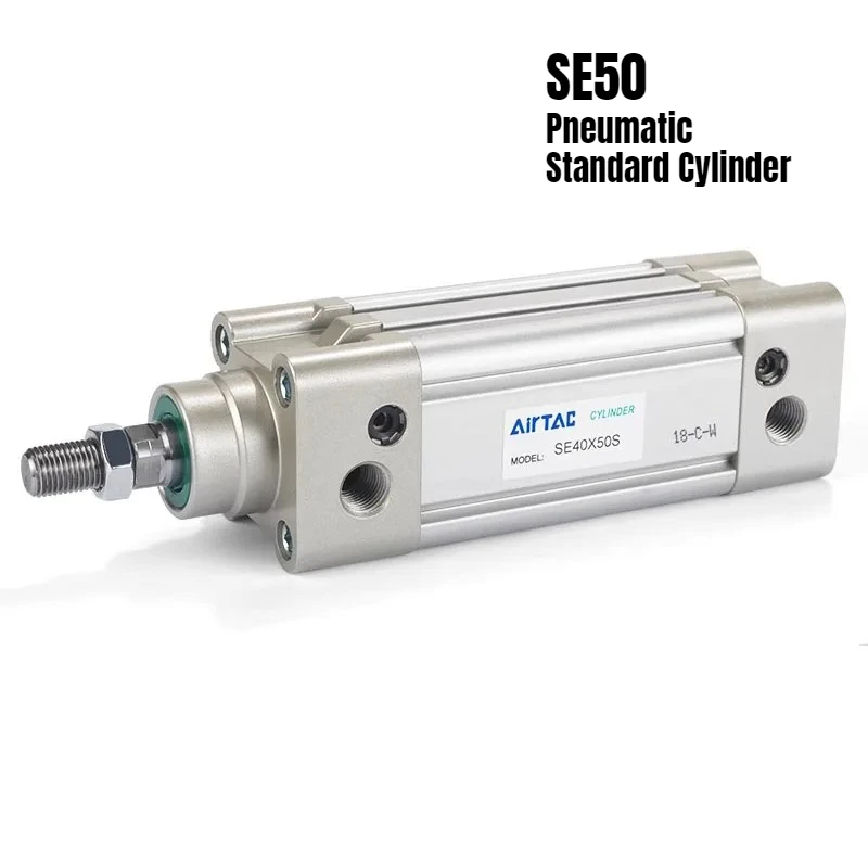 AIRTAC SE50 Pneumatic Standard Cylinder 25 50 75 100 125 150 175 200 250 300 350 400 450 500 600 700 800 900 1000 Stroke