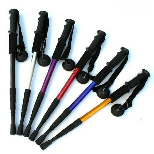 

High - Grade Titanium Trekking Poles: Corrosion - Resistant, Shock - Absorbing, Built for Lifelong Adventures