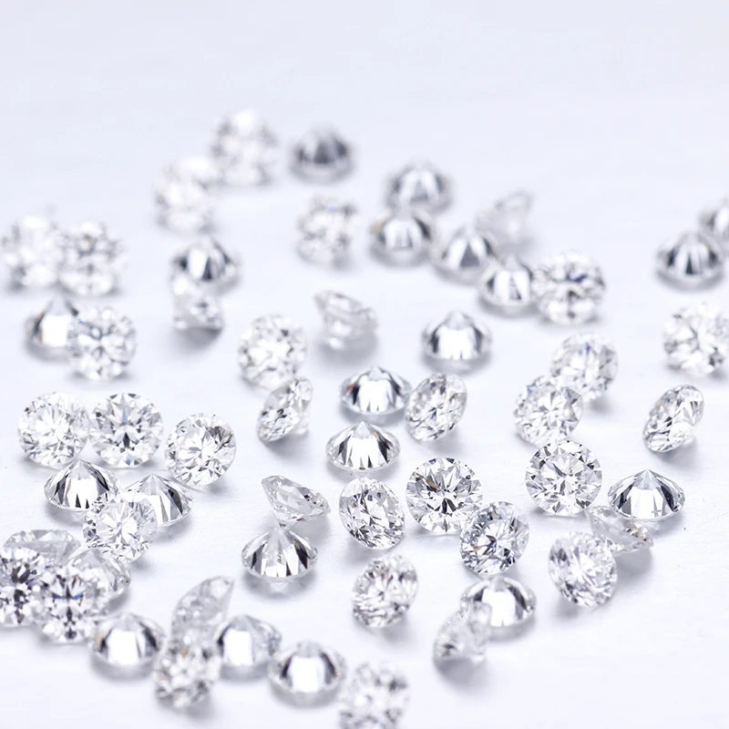 7 stks 3.1mm Kleine Maat Losse Diamant DEF Kleur VS-VVS Duidelijkheid HPHT Lab Grown Diamond voor Sieraden Maken