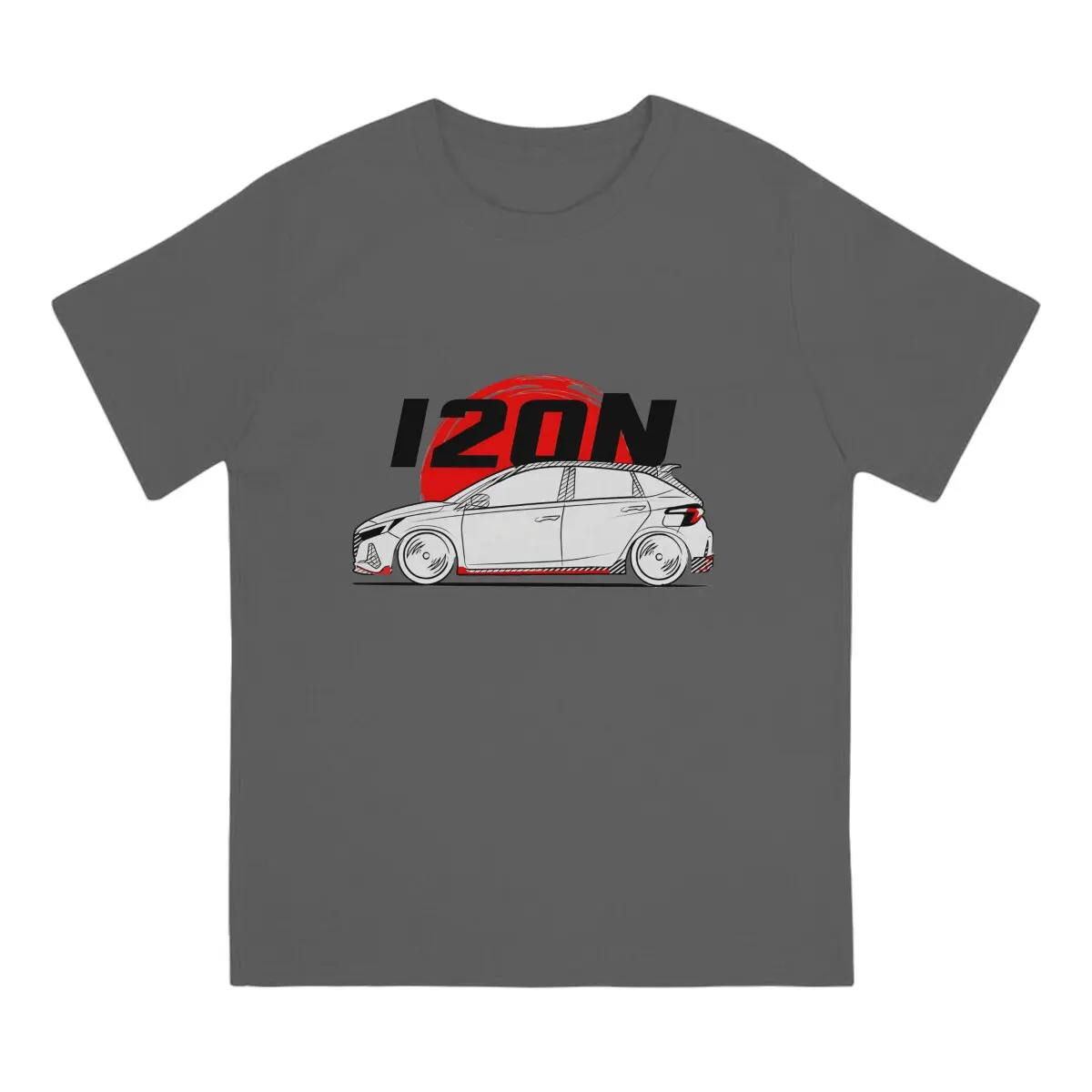 Racing I20 N KDM T-Shirts Men KDM Novelty Pure Cotton Tees O Neck Short Sleeve T Shirt New Arrival Clothing view 2