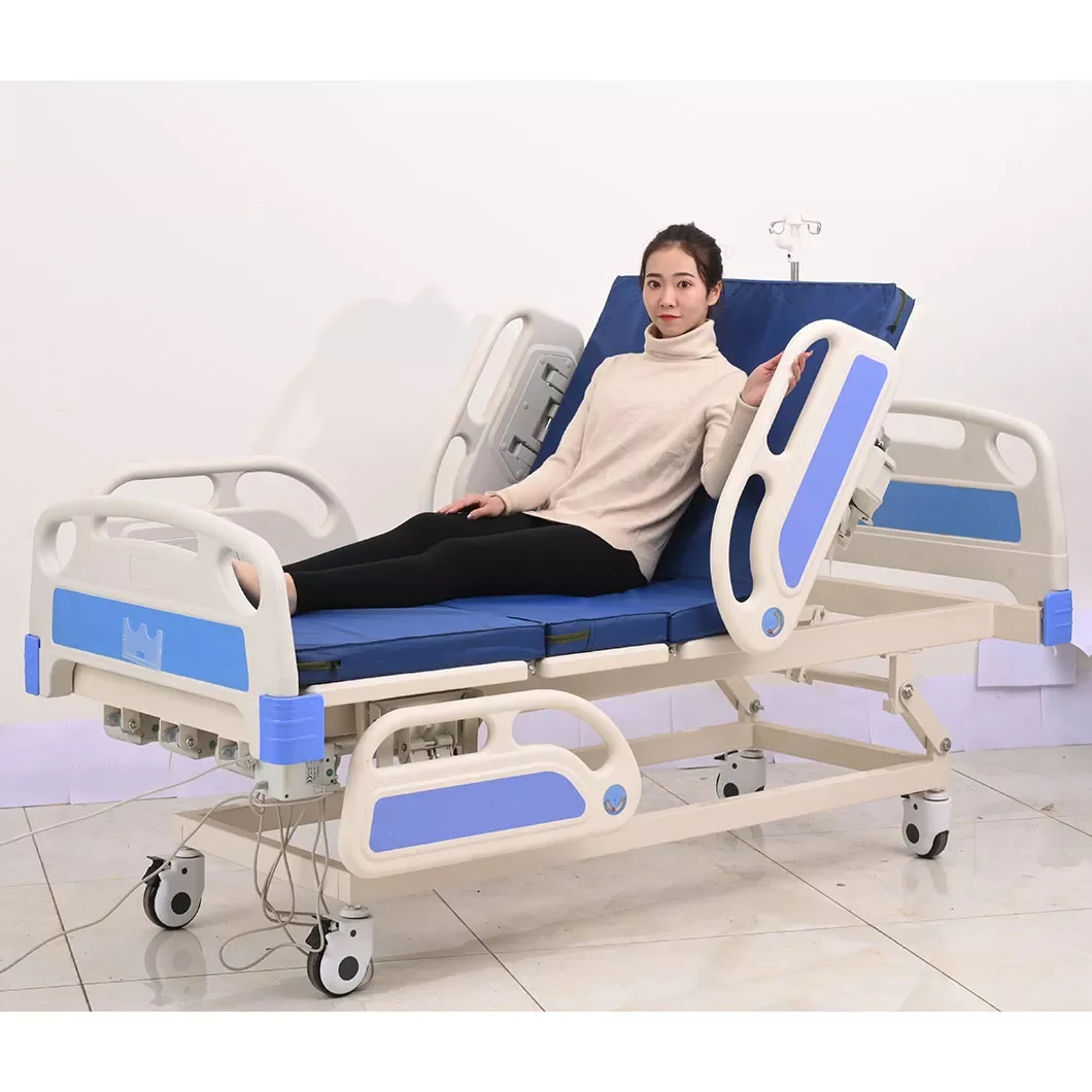 Latest Technology R&D folding electric 3 functions 2 function hospital bed