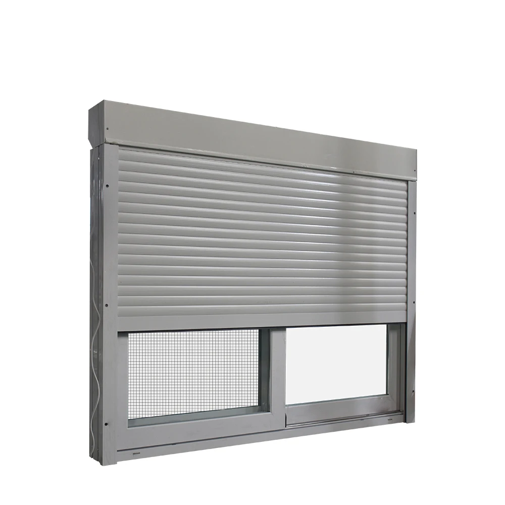 Electric Automatic Aluminum Alloy Awning Roller Shutter Roll up Windows