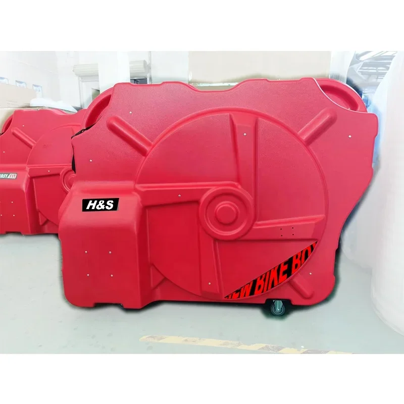 Hard  Bike Box  Bicycle Travel  Case Suitable for Triathlon Bicycle Suitcase Without Removing Handle