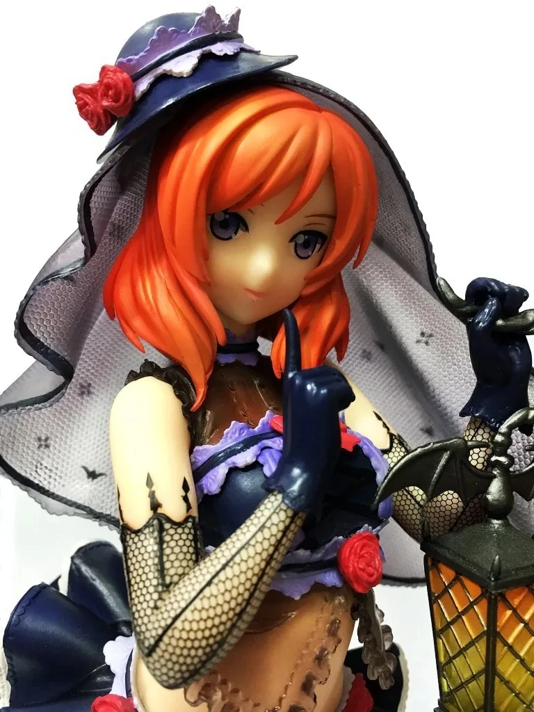 러브라이브! 니시키노 마키 23CM 액션 피규어 - PVC 스쿨 아이돌 축제 애니메이션 장난감 크리스마스를위한 소장 선물