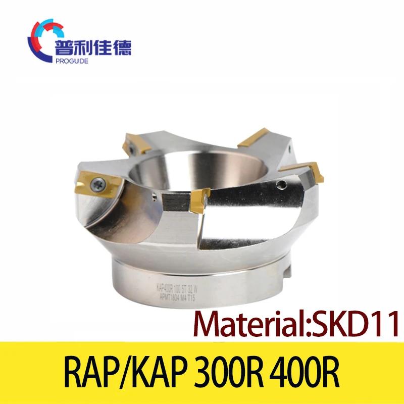 RAP/KAP 300R 400R 75 Degree 90 Degree APMT1135 APMT1604 Carbide Insert Scrap Corner Cutter Head