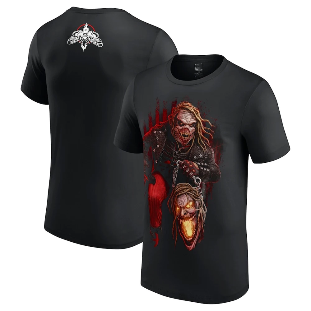 Wrestling t-Shirt nera da uomo Bray lavello The Fiend Lantern maglietta a maniche corte da donna nuova estate di vendita calda 3D per bambini