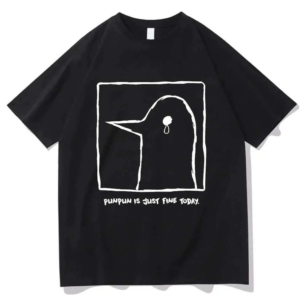 Oyasumi Punpun T-Shirt Men's Harajuku Aesthetic Streetwear Graphic Plus Size T-Shirt Unisex Anime Manga Cartoon Cotton Top