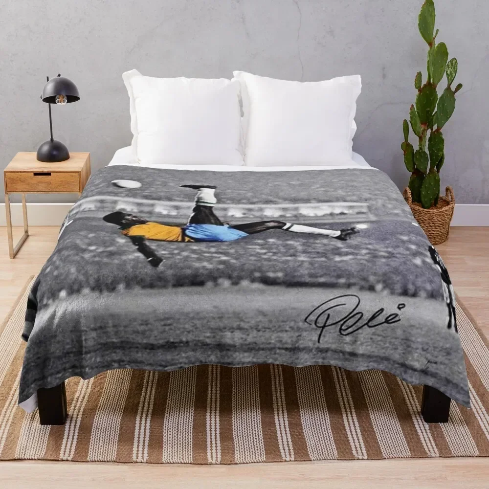 

pele retro Throw Blanket for sofa Large Bed Blankets