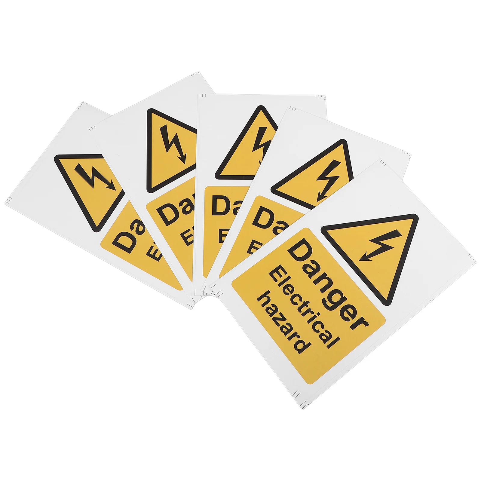 

5Pcs No Smoking Safety Stickers Creative Public Warning Signs Easy Apply for Vehicles Cars Business Outdoor Use