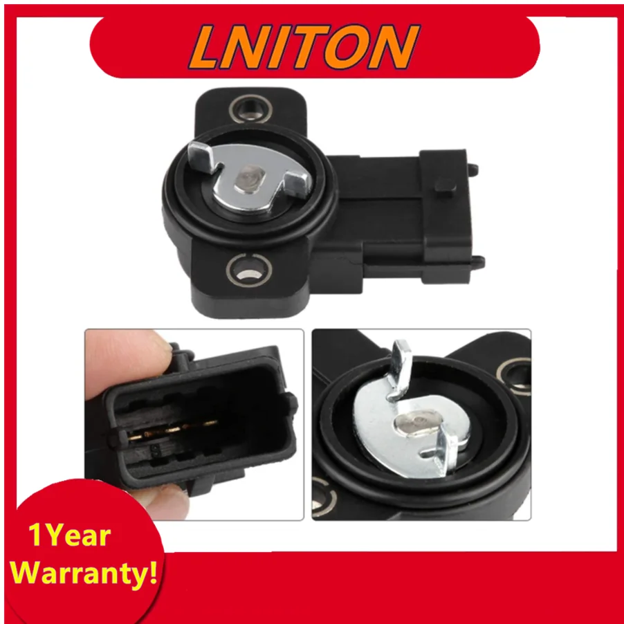 Throttle Position Sensor, 3517002000 Black TPS Throttle Position Sensor for HYUNDAI