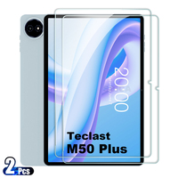 2PCS For Teclast M50 Plus 10.1 Inch Tempered Glass Screen Protector Teclast M50Plus Tablet Anti Scratch HD Protective Film