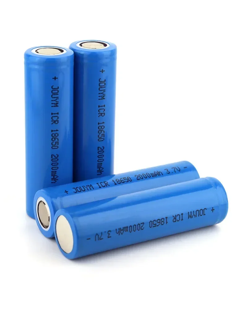 New Type High performance 3.7V 1-10PCS 18650 2000mAh Li-ion Rechargeable Battery